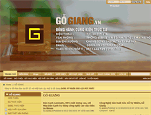 Tablet Screenshot of gogiang.vn